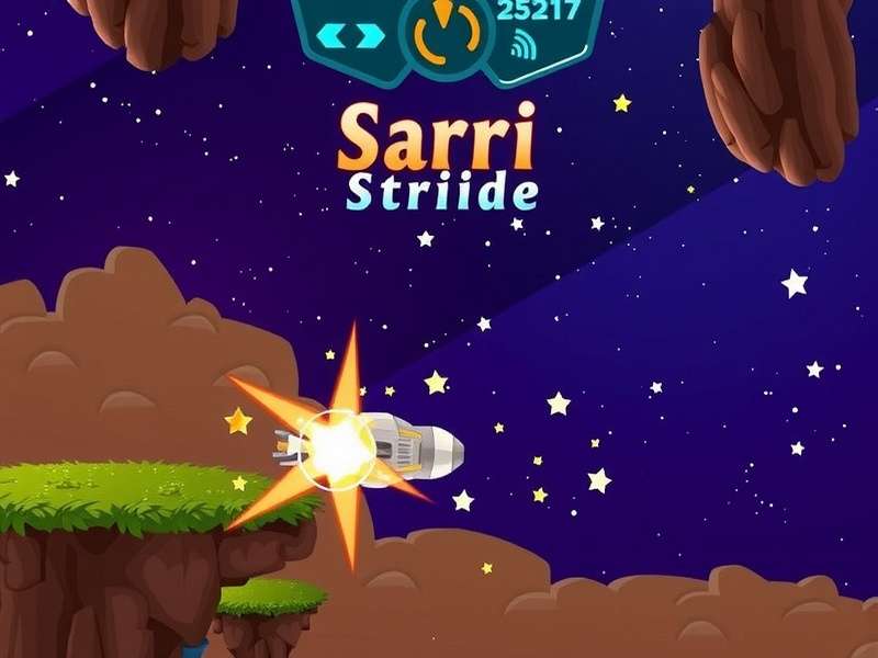 Sari Star Stride Gameplay Screenshot